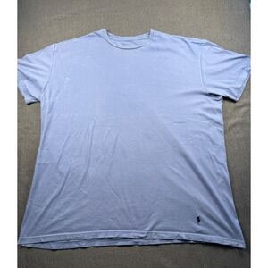 Polo Ralph Lauren Classic Fit Blue Cotton Mens T-Shirt 2XL/2XG‎